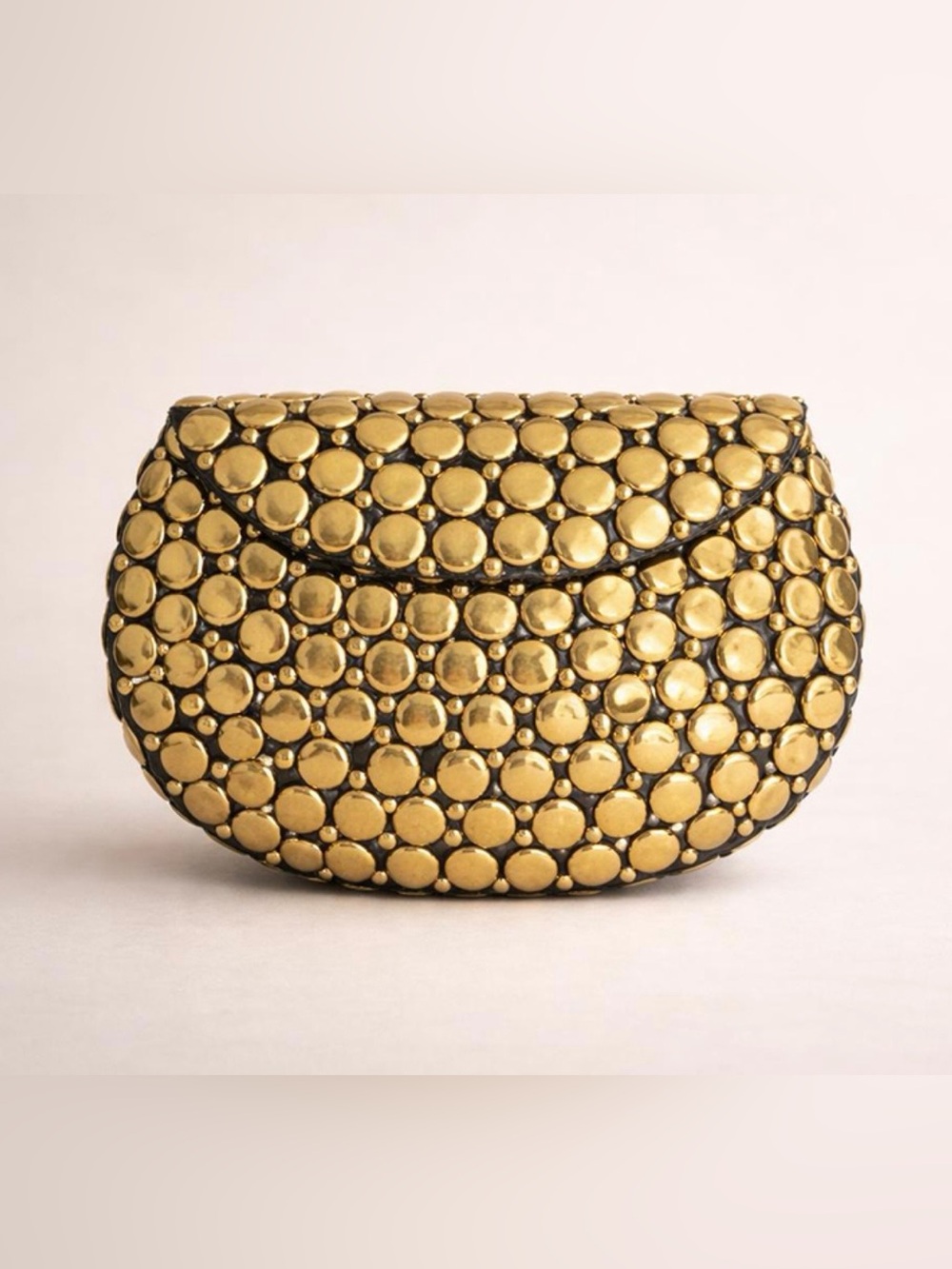 Ramla - Golden Clash Clutch/ Bag